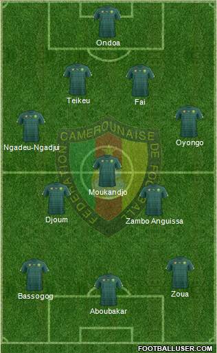 Cameroon Formation 2017