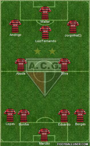 Atlético C Goianiense football formation