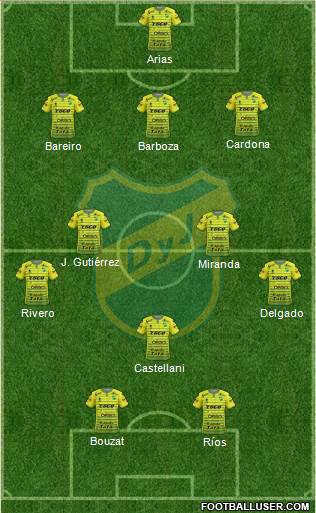 Defensa y Justicia Formation 2017