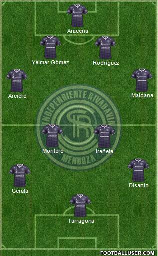 Independiente Rivadavia de Mendoza Formation 2017