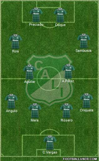 AC Deportivo Cali Formation 2017