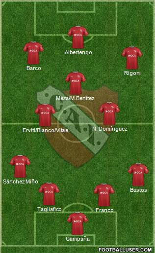 Independiente Formation 2017