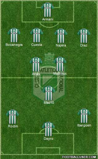 CDC Atlético Nacional Formation 2017