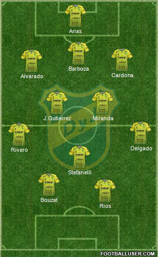 Defensa y Justicia Formation 2017