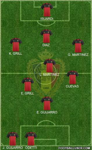 Belgium Formation 2017