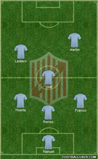 9 de Julio Formation 2017
