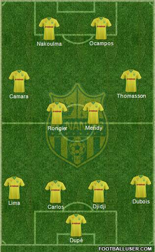 FC Nantes Formation 2017