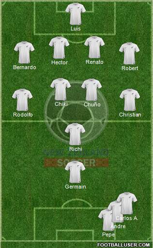 New Zealand Formation 2017