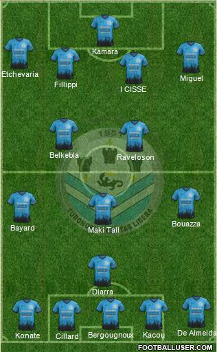 Tours Football Club Formation 2017