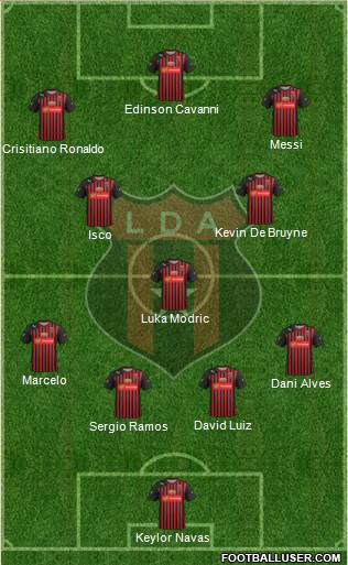Liga Deportiva Alajuelense Formation 2017
