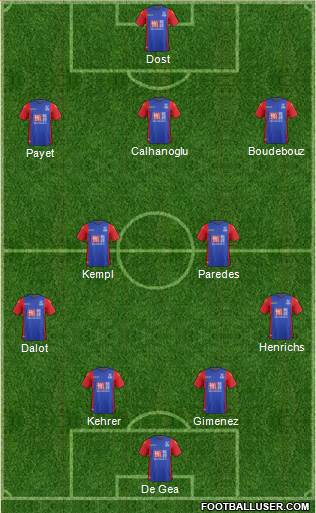 Crystal Palace Formation 2017