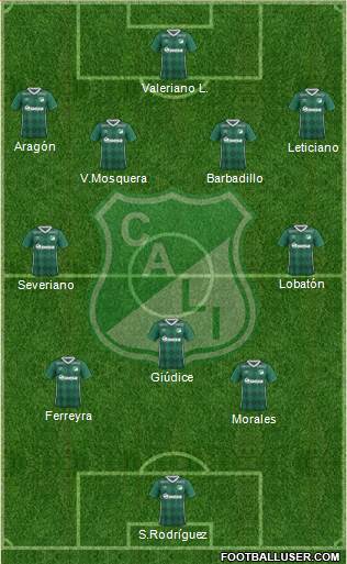 AC Deportivo Cali Formation 2017