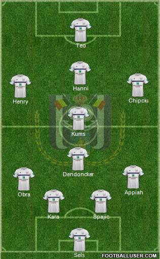 RSC Anderlecht Formation 2017