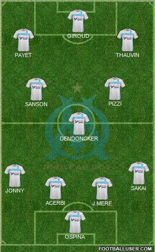 Olympique de Marseille Formation 2017