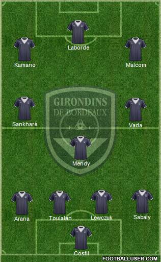 FC Girondins de Bordeaux Formation 2017