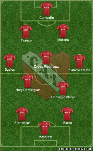 Independiente Formation 2017