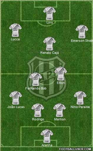 AA Ponte Preta Formation 2017