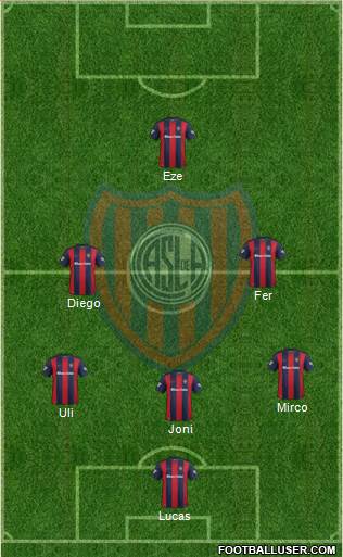 San Lorenzo de Almagro Formation 2017