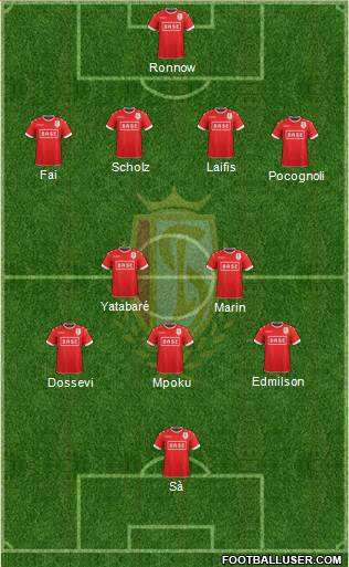 R Standard de Liège Formation 2017