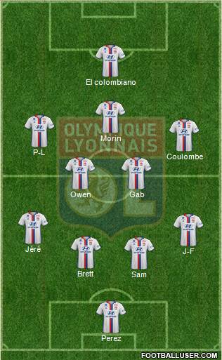 Olympique Lyonnais Formation 2017