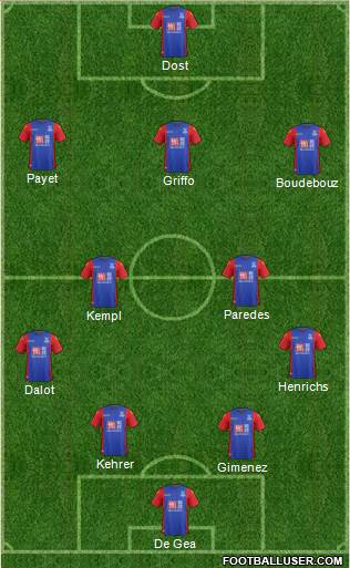 Crystal Palace Formation 2017