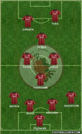 Foggia football formation