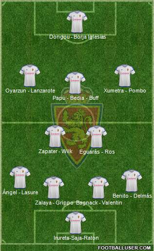 R. Zaragoza S.A.D. Formation 2017