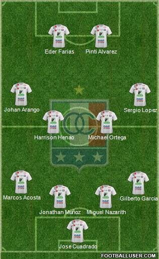 CD Once Caldas Formation 2017