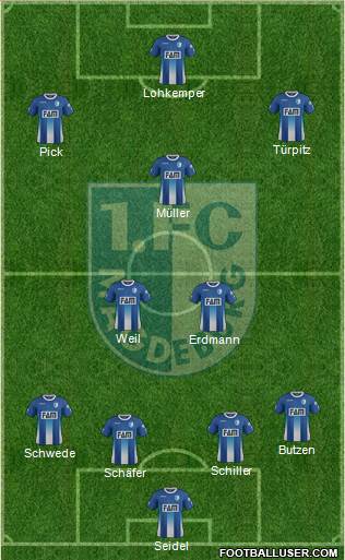 1.FC Magdeburg Formation 2017