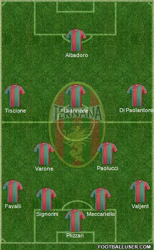 Ternana Formation 2017