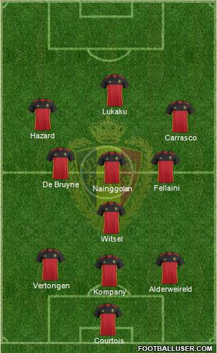 Belgium Formation 2017