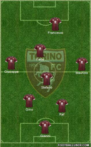 Torino Formation 2017