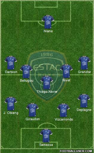 Esperance Sportive Troyes Aube Champagne Formation 2017
