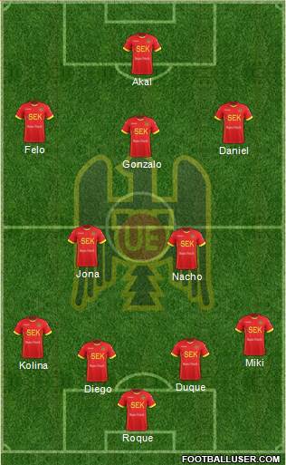 CD Unión Española S.A.D.P. Formation 2017