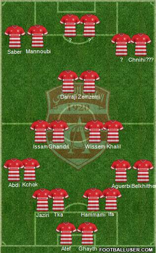 Club Africain Tunis Formation 2017