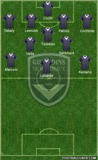 FC Girondins de Bordeaux Formation 2017