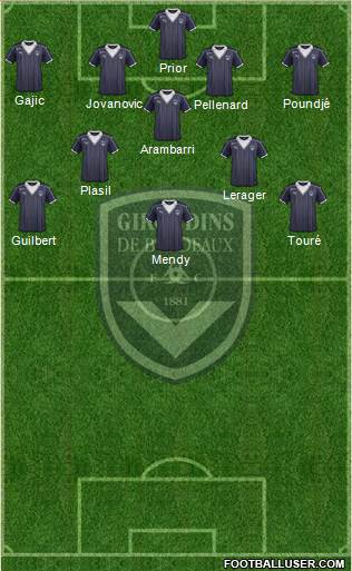 FC Girondins de Bordeaux Formation 2017