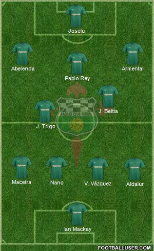 Racing Club de Ferrol S.A.D Formation 2017
