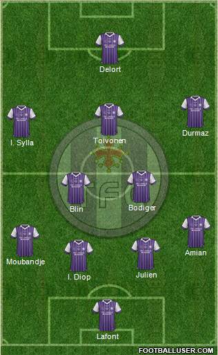 Toulouse Football Club Formation 2017