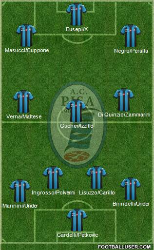 Pisa Formation 2017
