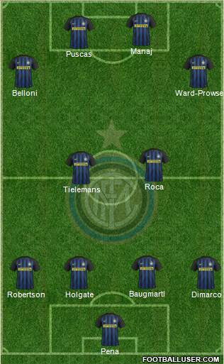 F.C. Internazionale Formation 2017