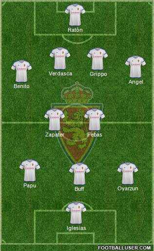 R. Zaragoza S.A.D. Formation 2017