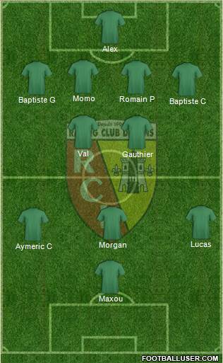 Racing Club de Lens Formation 2017