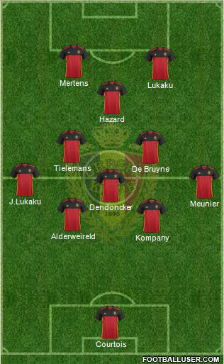 Belgium Formation 2017