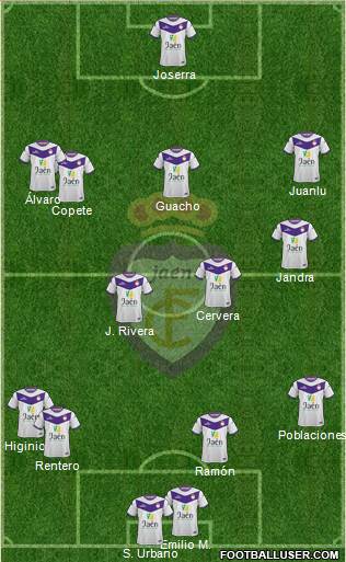 Real Jaén C.F. Formation 2017