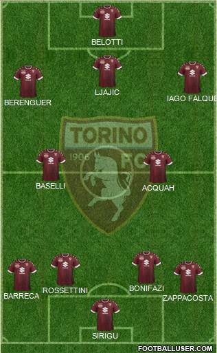 Torino Formation 2017