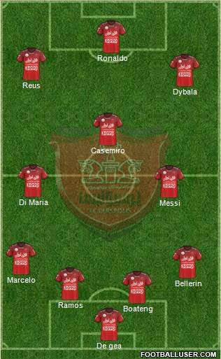 Persepolis Tehran Formation 2017