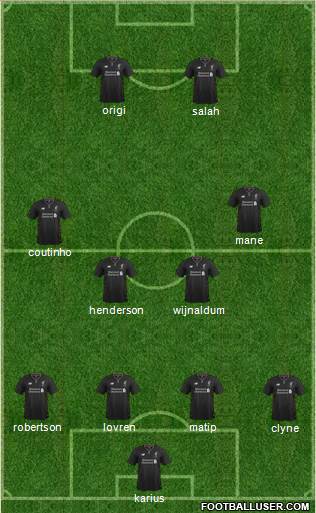 Liverpool Formation 2017