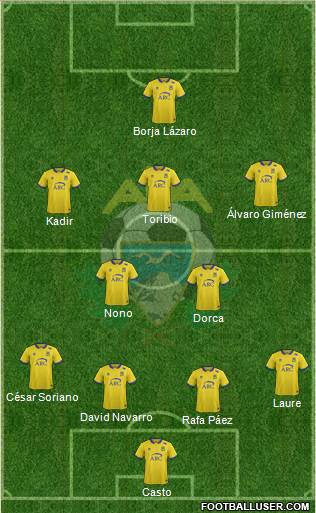 A.D. Alcorcón Formation 2017