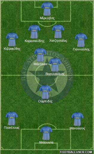 APS Atromitos Athens 1923 Formation 2017